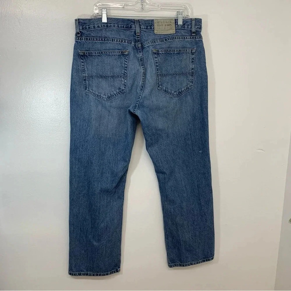 Tommy Hilfiger Jeans Men 36X30  Freedom  Jeans Straight  Leg 100% Cotton - Picture 8 of 11